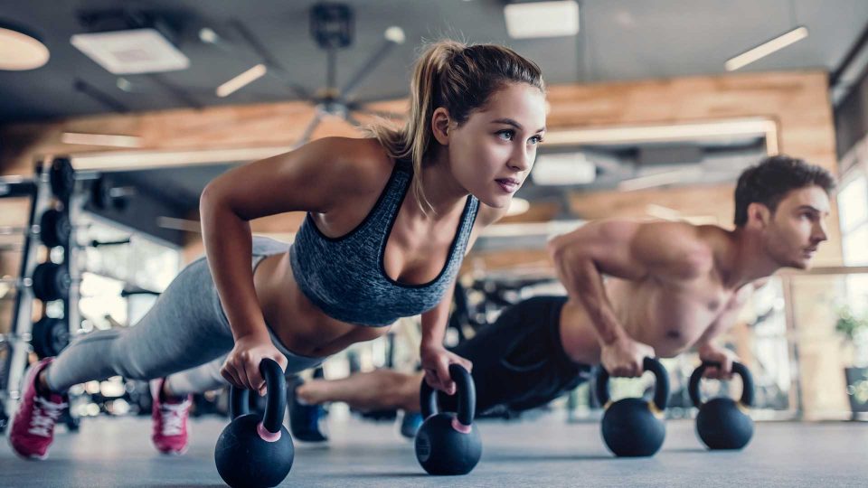 Couple in Gym