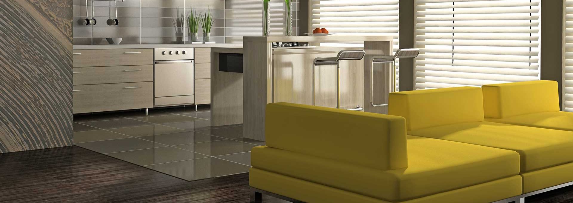 Interior of modern apartment